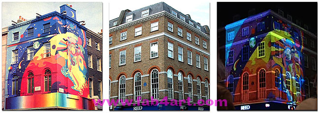 The Apple Boutique building at 94 Baker Street, London.