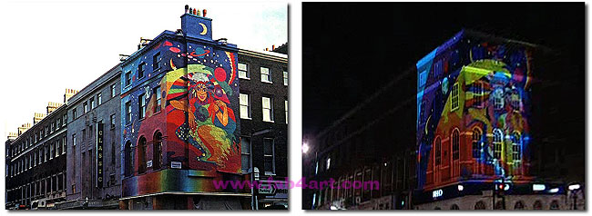 The Apple Boutique building at 94 Baker Street, London.